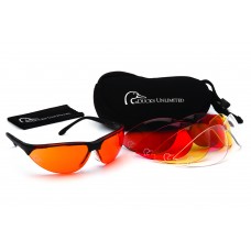 Очки защитные со сменными линзами Ducks Unlimited Ducab-1 shooting KIT Anti-Fog, сменные линзы