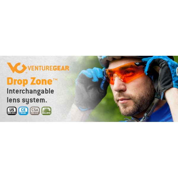 Окуляри захисні зі змінними лінзами Venture Gear Drop Zone Anti-Fog - 3573780 Окуляри захисні зі змінними лінзами Venture Gear Drop Zone Anti-Fog - 3573780
