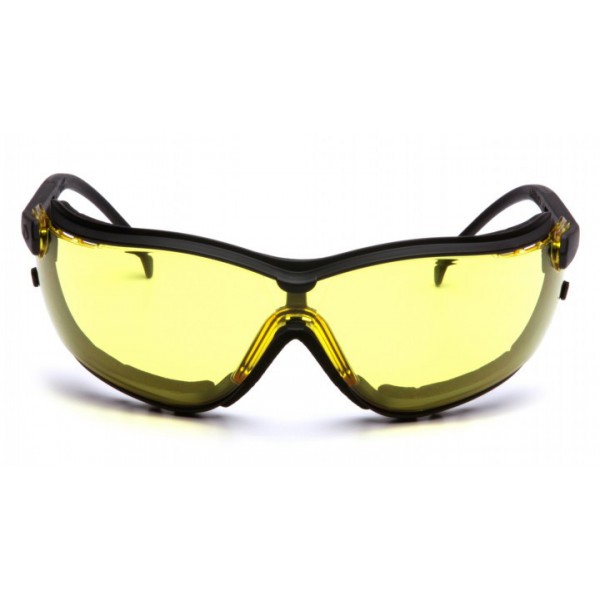Очки защитные с уплотнителем Pyramex V2G (amber) Anti-Fog, желтые - 3573769 Очки защитные с уплотнителем Pyramex V2G (amber) Anti-Fog, желтые - 3573769