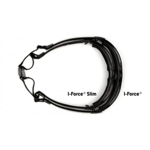 Окуляри захисні з ущільнювачем Pyramex i-Force Slim (gray) Anti-Fog, чорні - 3573766 Окуляри захисні з ущільнювачем Pyramex i-Force Slim (gray) Anti-Fog, чорні - 3573766