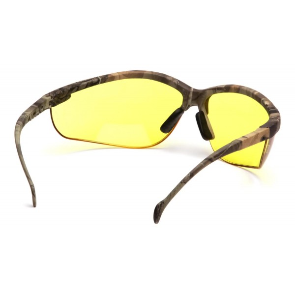 Очки защитные открытые в камуфлированной оправе Pyramex Venture-2 Camo (amber) желтые - 3573748 Очки защитные открытые в камуфлированной оправе Pyramex Venture-2 Camo (amber) желтые - 3573748