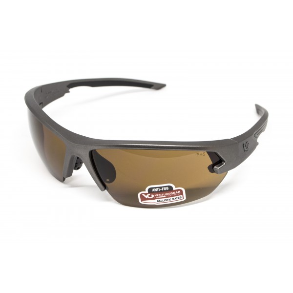 Защитные очки Venture Gear Tactical Semtex 2.0 Gun Metal (bronze) Anti-Fog, коричневые в оправе цвета "тёмный металлик" - 3573737 Защитные очки Venture Gear Tactical Semtex 2.0 Gun Metal (bronze) Anti-Fog, коричневые в оправе цвета "тёмный металлик" - 3573737