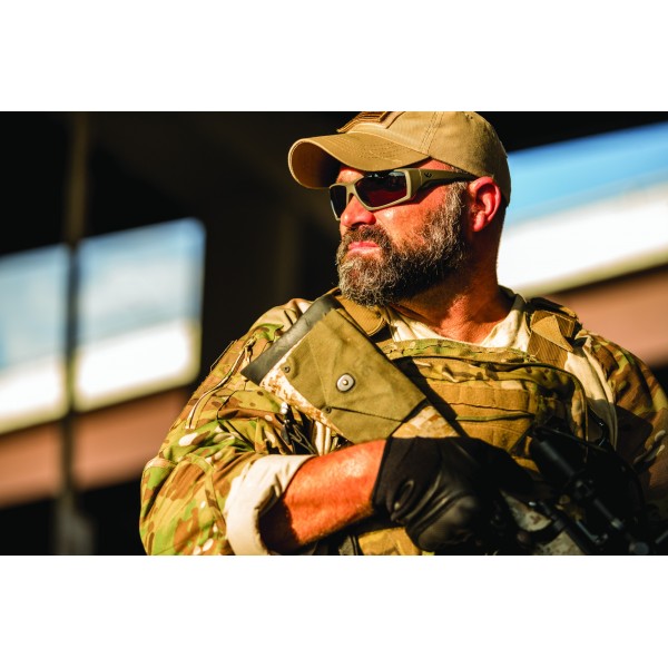 Защитные очки Venture Gear Tactical OverWatch Green (forest gray) Anti-Fog, чёрно-зелёные в зелёной оправе - 3573729