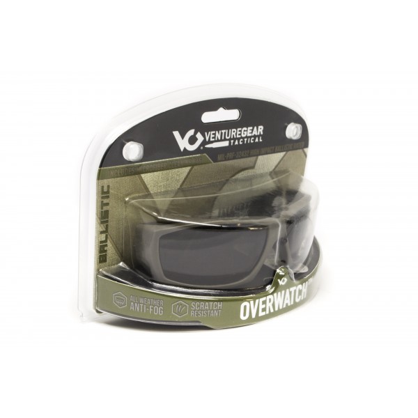 Очки защитные открытые Venture Gear Tactical OverWatch Green (bronze) Anti-Fog, коричневые - 3573728