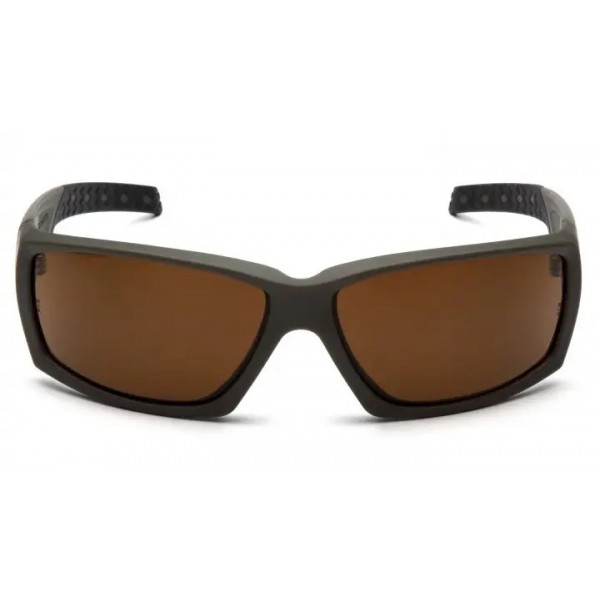 Очки защитные открытые Venture Gear Tactical OverWatch Green (bronze) Anti-Fog, коричневые - 3573728