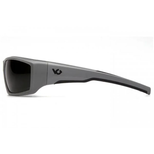 Очки защитные открытые Venture Gear Tactical OverWatch Gray (forest gray) Anti-Fog, чёрно-зелёные в серой оправе - 3573727 Очки защитные открытые Venture Gear Tactical OverWatch Gray (forest gray) Anti-Fog, чёрно-зелёные в серой оправе - 3573727