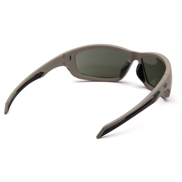 Очки защитные Venture Gear Tactical Howitzer Tan (forest gray) Anti-Fog, чёрно-зелёные в песочной оправе - 3573712 Очки защитные Venture Gear Tactical Howitzer Tan (forest gray) Anti-Fog, чёрно-зелёные в песочной оправе - 3573712