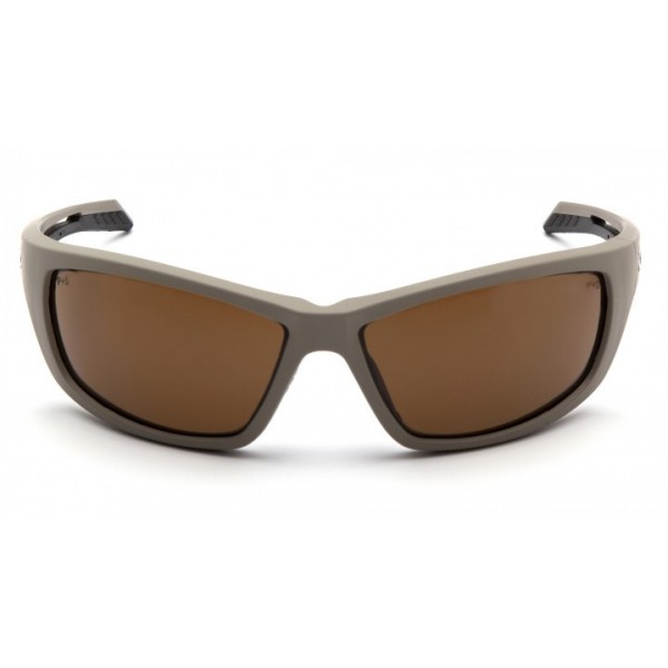 Очки защитные открытые Venture Gear Tactical Howitzer Tan (bronze) Anti-Fog, коричневые в песочной оправе - 3573710 Очки защитные открытые Venture Gear Tactical Howitzer Tan (bronze) Anti-Fog, коричневые в песочной оправе - 3573710