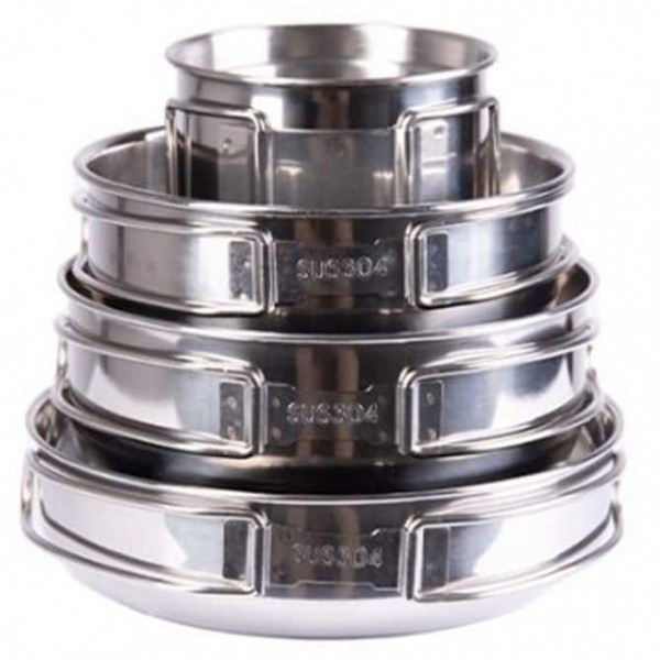 Набір кухонний сталевий (на 5 предметів) Mil-Тec Німеччина - 3573697 Набір кухонний сталевий (на 5 предметів) Mil-Тec Німеччина - 3573697