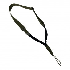 Ремень для АК одноточковое олива тихий полиамидный с быстрым сбросом ТТХ