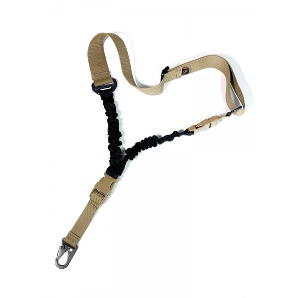 Ремінь для АК одноточковий койот поліамідний зі швидким скиданням ТТХ - 3573687