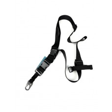 Ремень для АК 3-х точечный полиамидный черный с быстрым сбросом ТТХ