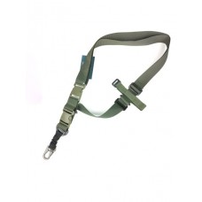Ремень для АК 3-х точечный полиамидный олива с быстрым сбросом ТТХ