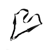 Ремень для АК 2-х точечное полиамидное черный с 2-мя регулировками ТТХ