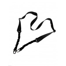 Ремень для АК 2-х точечное полиамидное черный с 2-мя регулировками ТТХ