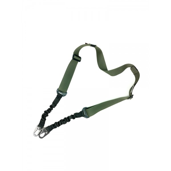 Ремень для АК 2-х точечное полиамидное олива с 2-мя регулировками ТТХ - 3573682