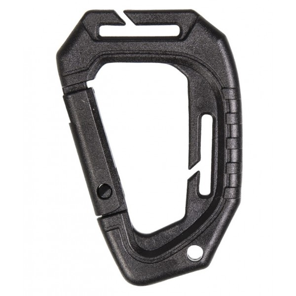 Карабін тактичний Molle чорний 2 шт Mil Tec Німеччина - 3555772