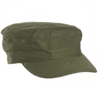 Кепка польова US BDU олива 100% бавовна ріп-стоп Mil Tec Німеччина