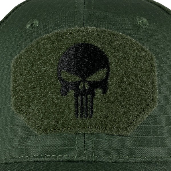 Бейсболка тактическая Punisher Rip-Stop Олива с сеткой - 3573630