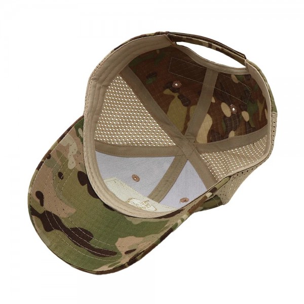 Бейсболка тактична Punisher Rip-Stop Мультикам з сіткою - 3573629