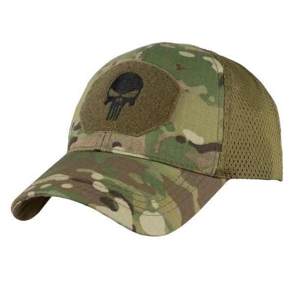 Бейсболка тактична Punisher Rip-Stop Мультикам з сіткою - 3573629