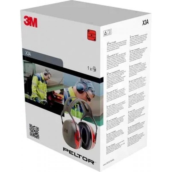 Наушники 3M X3A вертикальные 33 дБ - 3573599 Наушники 3M X3A вертикальные 33 дБ - 3573599