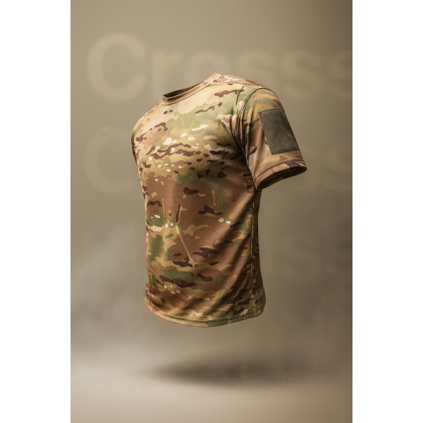 Футболка Cross з Velcro Pancer Мультикам - 2592940