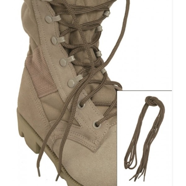 Шнурки тактические 80 см койот Mil Tec Германия - 3573576
