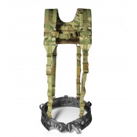 Плечевая система разгрузочная к поясу РПС тактическая WS-PSR Warrior Spirit Мультикам