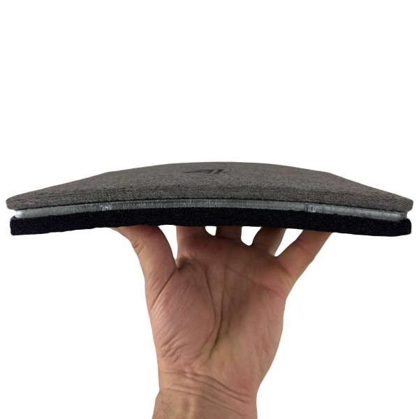 Бронеплита Armox 600T, 5 мм, 250×300 мм (4 класс, 3.15 кг) - 3573577