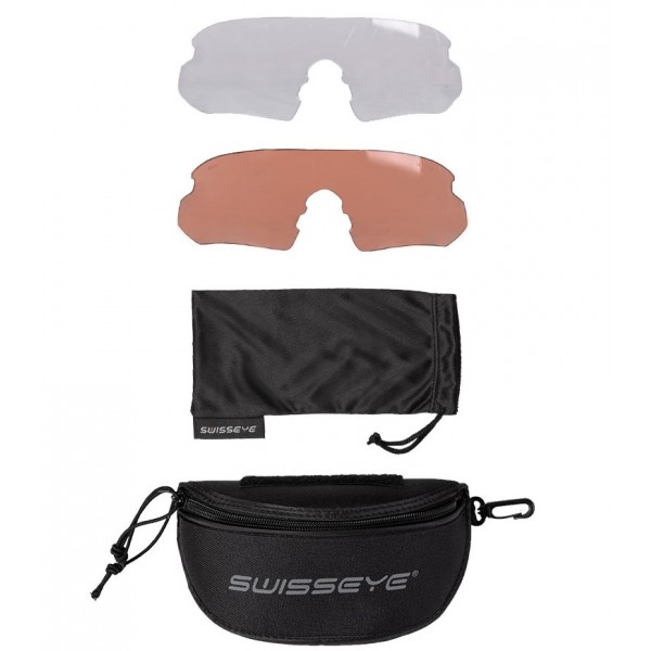 Окуляри тактичні зі змінними лінзами Swiss Eye Nighthawk олива - 3573566 Окуляри тактичні зі змінними лінзами Swiss Eye Nighthawk олива - 3573566