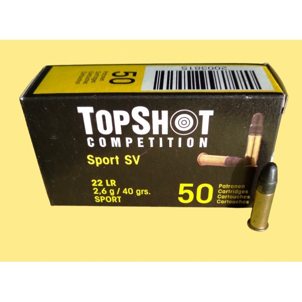 Спортивні патрони Topshot Sport SV,LRN.к.22LR. - 3573559
