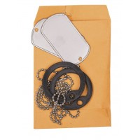 Набор пустых идентификационных жетонов Mil-tec Германия