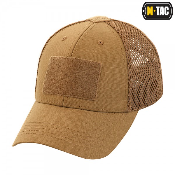 M-Tac бейсболка тактическая с сеткой Elite Flex Coyote Brown - 40560017 M-Tac бейсболка тактическая с сеткой Elite Flex Coyote Brown - 40560017