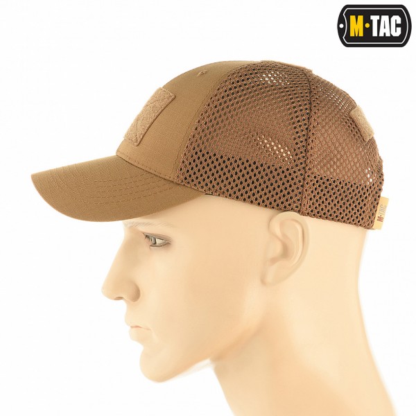 M-Tac бейсболка тактическая с сеткой Elite Flex Coyote Brown - 40560017 M-Tac бейсболка тактическая с сеткой Elite Flex Coyote Brown - 40560017