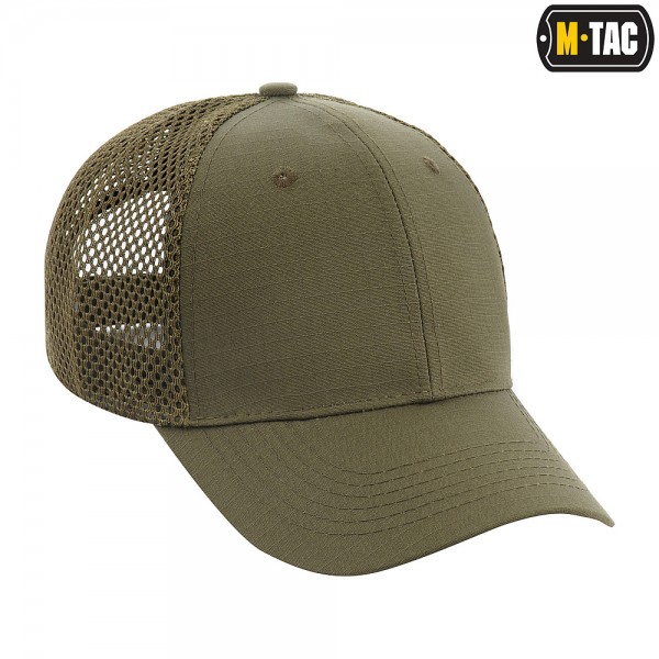 M-Tac бейсболка с сеткой Flex рип-стоп Dark Olive - 40569048 M-Tac бейсболка с сеткой Flex рип-стоп Dark Olive - 40569048