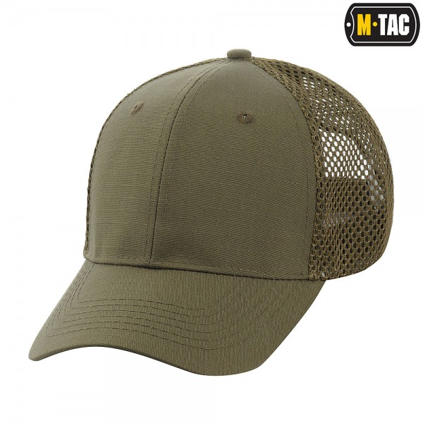 M-Tac бейсболка с сеткой Flex рип-стоп Dark Olive - 40569048 M-Tac бейсболка с сеткой Flex рип-стоп Dark Olive - 40569048