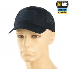 M-Tac бейсболка тактична з сіткою Elite Flex Dark Navy Blue