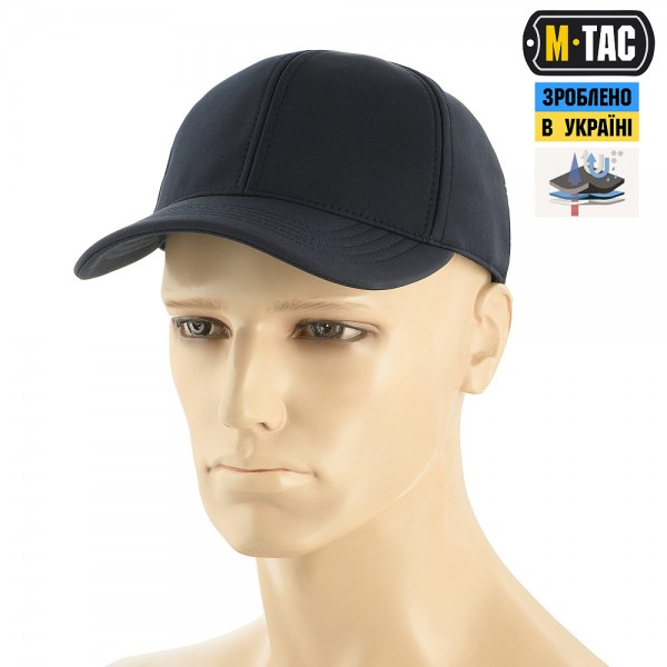 M-Tac бейсболка Soft Shell Cold Weather Dark Navy Blue - 40543015