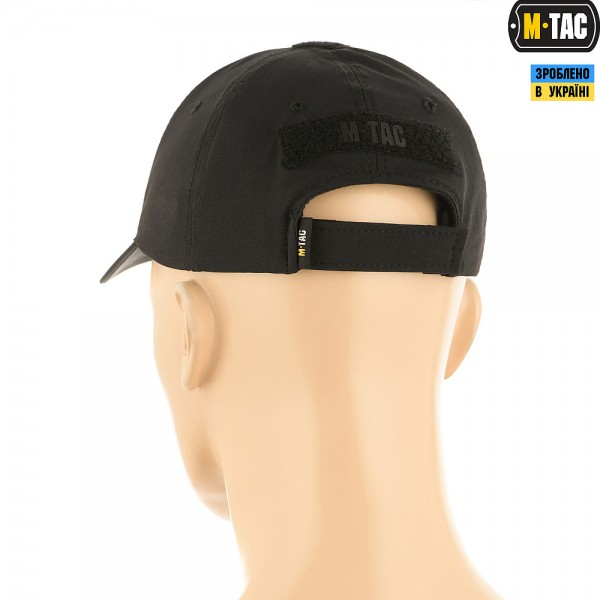 M-Tac бейсболка тактическая Flex Lightweight Black - 40553002 M-Tac бейсболка тактическая Flex Lightweight Black - 40553002