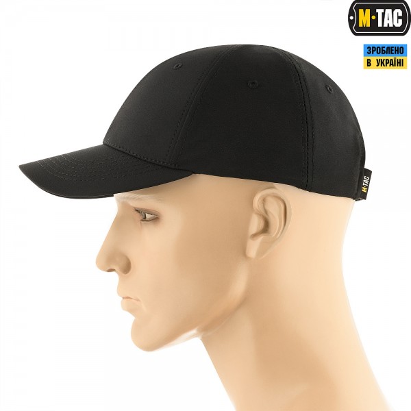 M-Tac бейсболка Flex Lightweight Black - 40552002 M-Tac бейсболка Flex Lightweight Black - 40552002