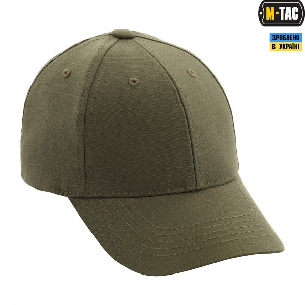 M-Tac бейсболка Elite Flex рип-стоп Army Olive - 40520062 M-Tac бейсболка Elite Flex рип-стоп Army Olive - 40520062