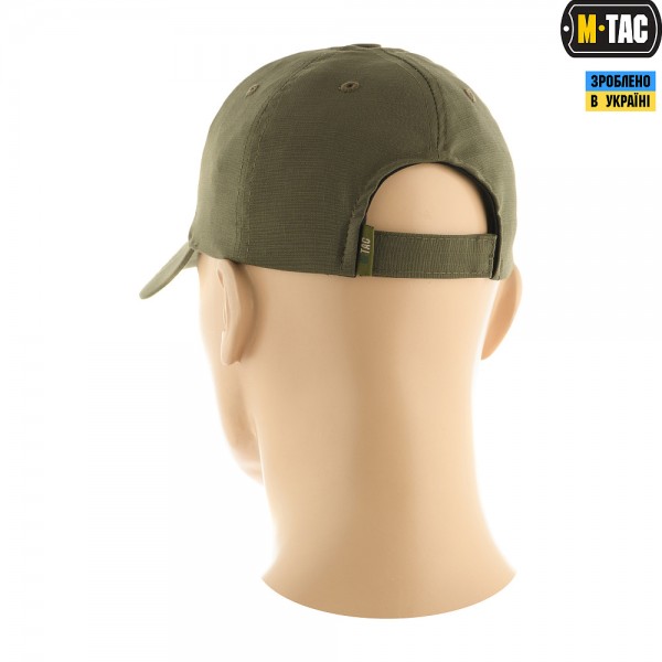 M-Tac бейсболка Elite Flex рип-стоп Army Olive - 40520062 M-Tac бейсболка Elite Flex рип-стоп Army Olive - 40520062
