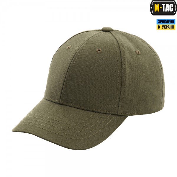 M-Tac бейсболка Elite Flex рип-стоп Army Olive - 40520062 M-Tac бейсболка Elite Flex рип-стоп Army Olive - 40520062