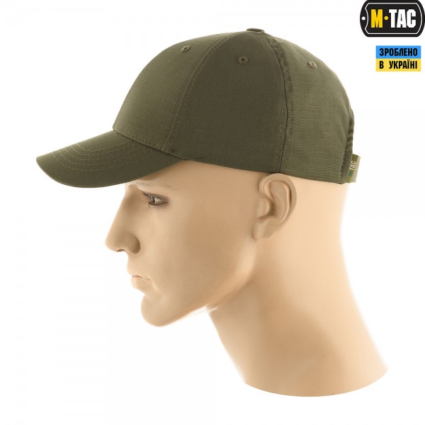 M-Tac бейсболка Elite Flex рип-стоп Army Olive - 40520062 M-Tac бейсболка Elite Flex рип-стоп Army Olive - 40520062