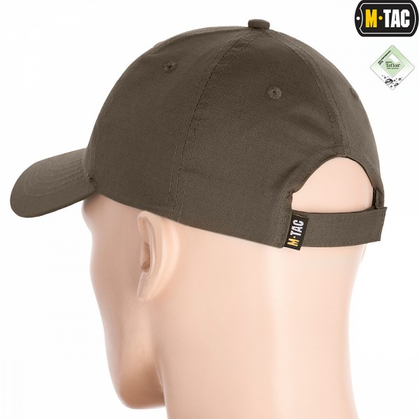 M-Tac бейсболка Flex ріп-стоп Dark Olive - 40533048 M-Tac бейсболка Flex ріп-стоп Dark Olive - 40533048