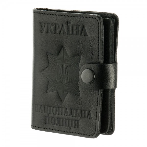 Обкладинка для жетону та посвідчення Поліції (з застібкою) - 3573475