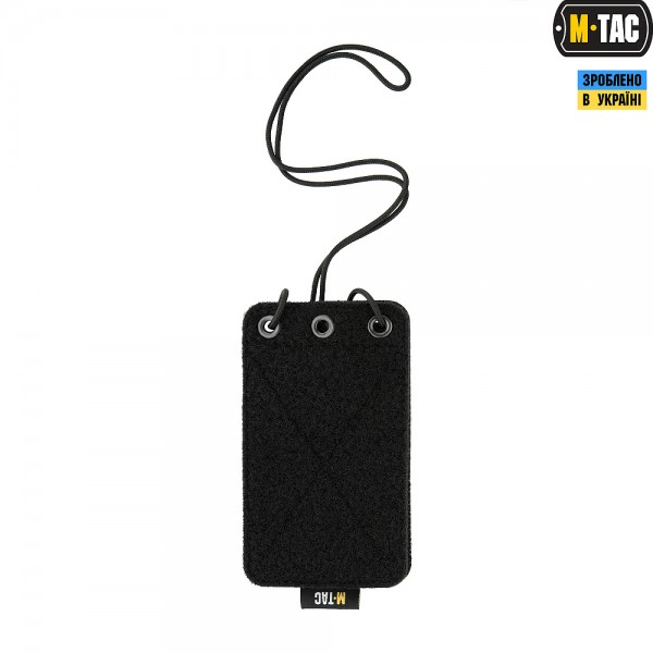 M-Tac бейдж з прозрачною панеллю Black - 10131002 M-Tac бейдж з прозрачною панеллю Black - 10131002