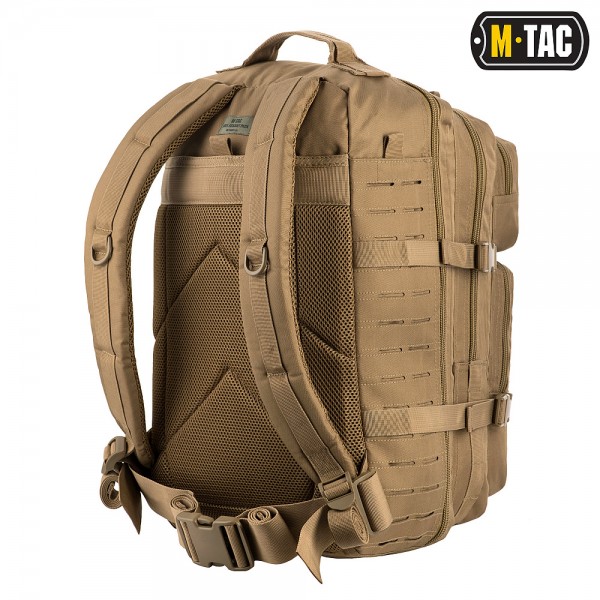 M-Tac рюкзак Large Assault Pack Laser Cut Tan - 10335003