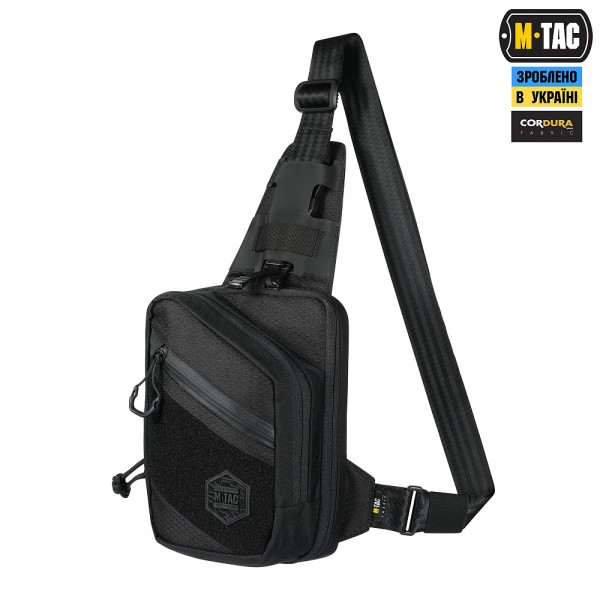 M-Tac сумка Sling Pistol Bag Elite Hex з липучкою Black - 51403002